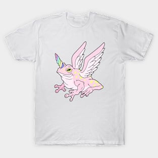 Pink Frog Unicorn T-Shirt